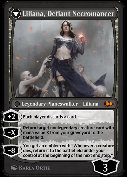 Liliana, Heretical Healer // Liliana, Defiant Necromancer (Pioneer Masters #94327)