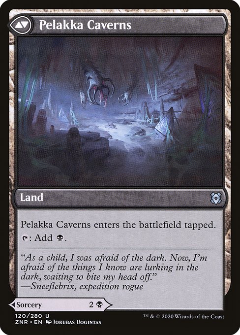 Pelakka Predation // Pelakka Caverns (Zendikar Rising #120)