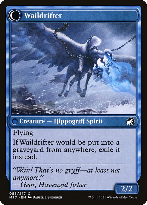 Galedrifter // Waildrifter (Innistrad: Midnight Hunt #55)