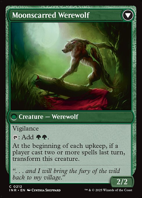 Moonscarred Werewolf