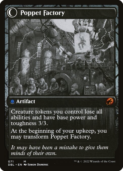 Poppet Stitcher // Poppet Factory (Innistrad: Double Feature #71)