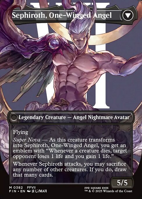 Sephiroth, Fabled SOLDIER (Borderless) (0382)
