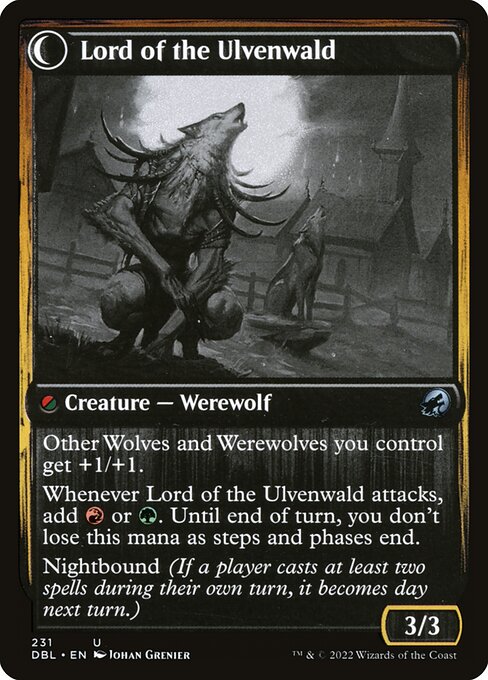 Kessig Naturalist // Lord of the Ulvenwald (Innistrad: Double Feature #231)
