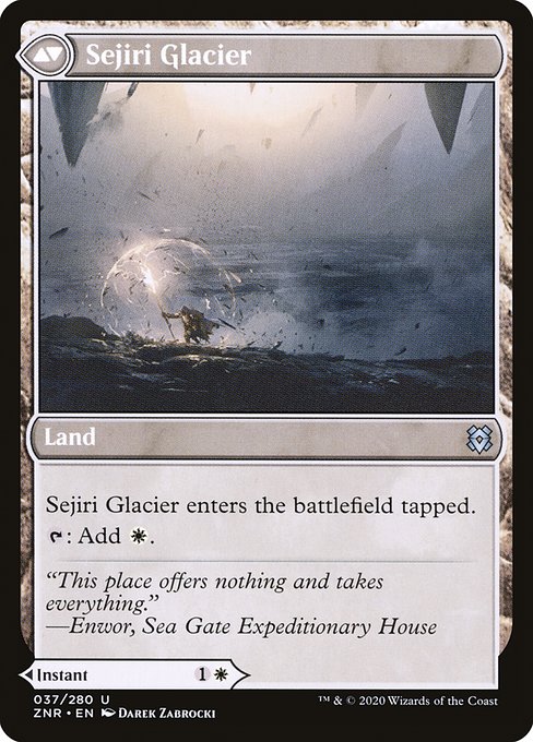 Sejiri Shelter // Sejiri Glacier (Zendikar Rising #37)