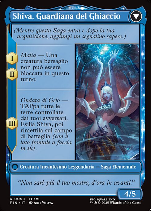 Shiva, Warden of Ice