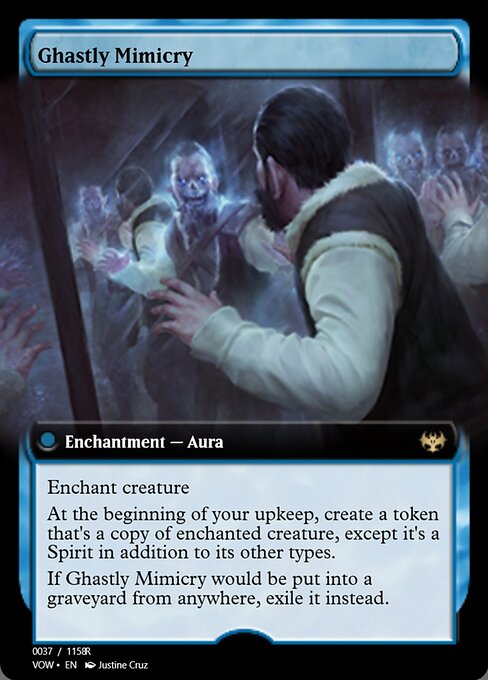 Mirrorhall Mimic // Ghastly Mimicry (Magic Online Promos #95313)
