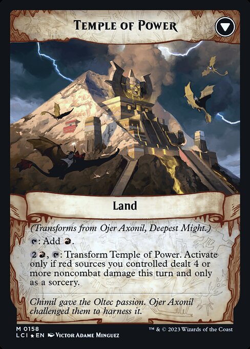 Ojer Axonil, Deepest Might // Temple of Power (plci) 158s
