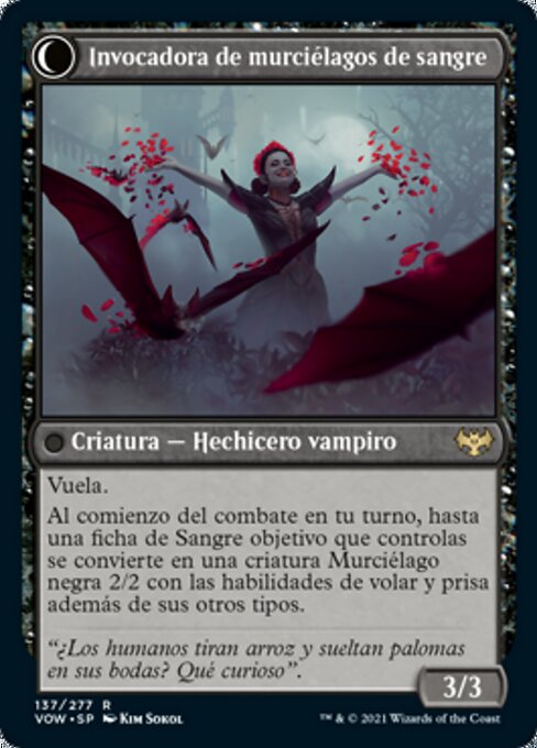 Invocadora de murciélagos de sangre