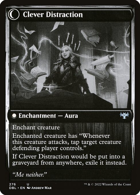 Distracting Geist // Clever Distraction (Innistrad: Double Feature #276)