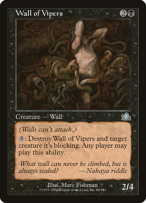 Wall of Vipers (Prophecy #80)