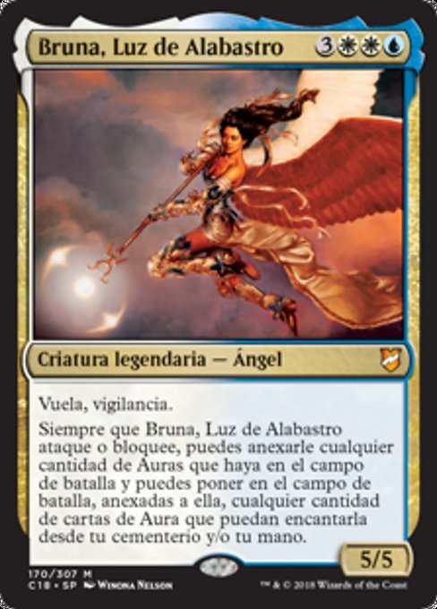 Bruna, Light of Alabaster (Commander 2018 #170)