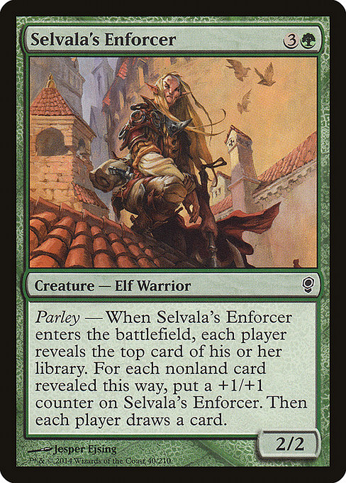 Selvala's Enforcer card image