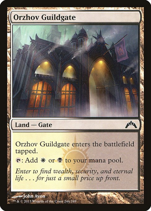 Orzhov Guildgate card image