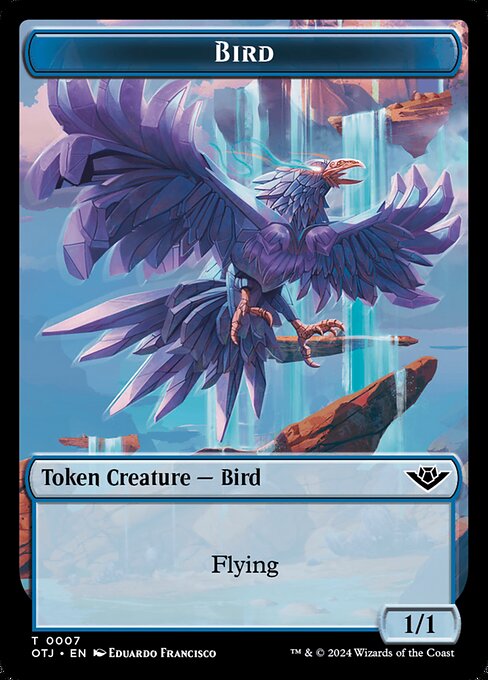 Bird (Outlaws of Thunder Junction Tokens #7)
