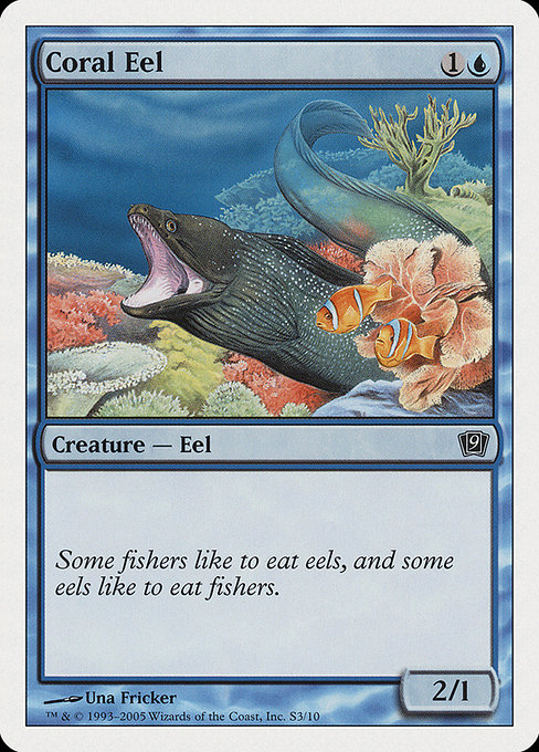 Coral Eel (Ninth Edition #S3)