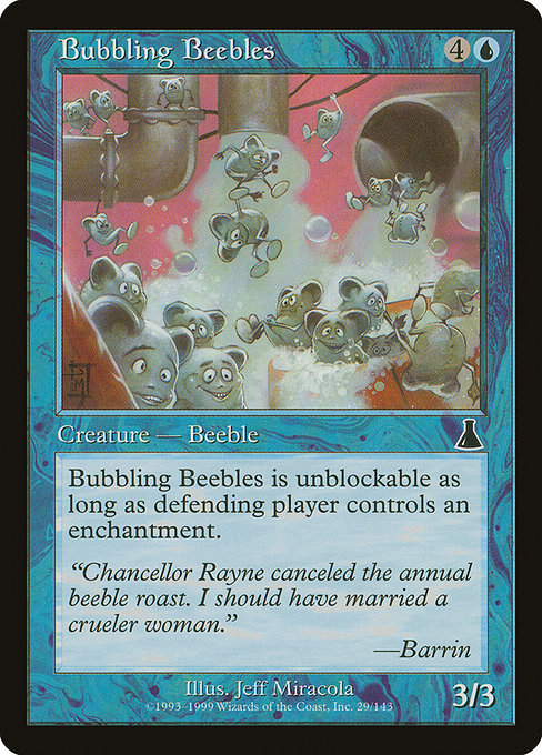 Bubbling Beebles card image