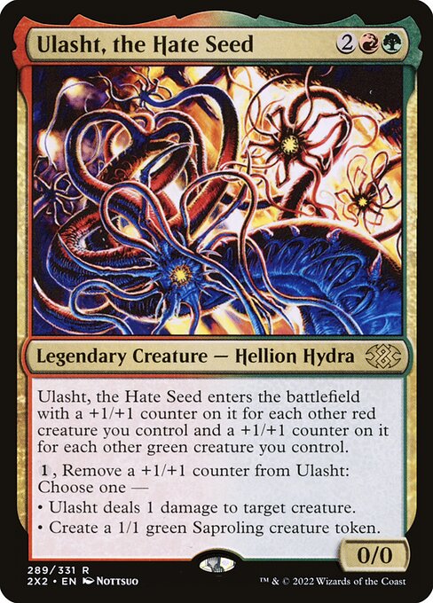 Ulasht, the Hate Seed (Double Masters 2022 #289)