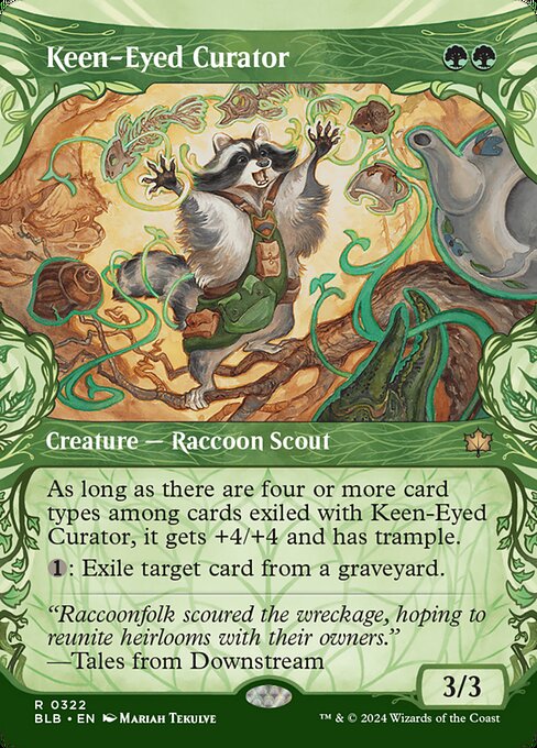 Keen-Eyed Curator (Bloomburrow #322)