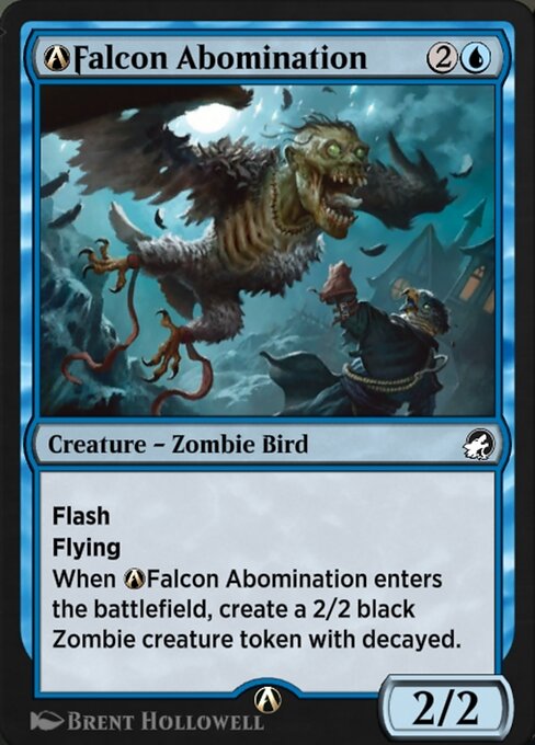 A-Falcon Abomination (Innistrad: Midnight Hunt #A-52)
