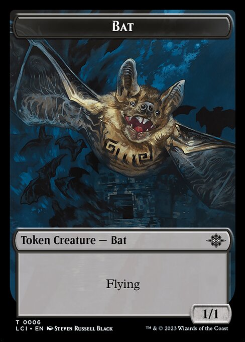 Bat (The Lost Caverns of Ixalan Tokens #6)