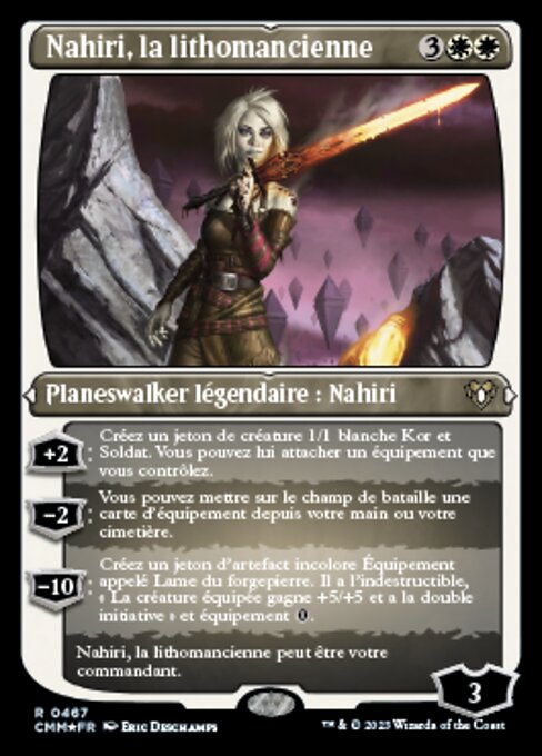 Nahiri, the Lithomancer (Commander Masters #467)