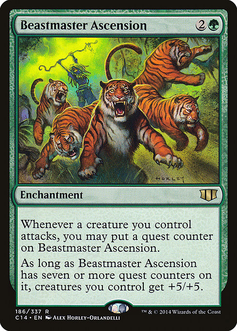 Beastmaster Ascension (Commander 2014 #186)