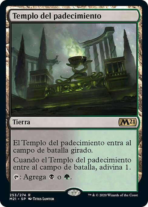 Temple of Malady (Core Set 2021 #253)