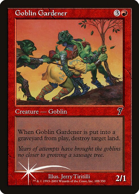 Goblin Gardener (Seventh Edition #188★)