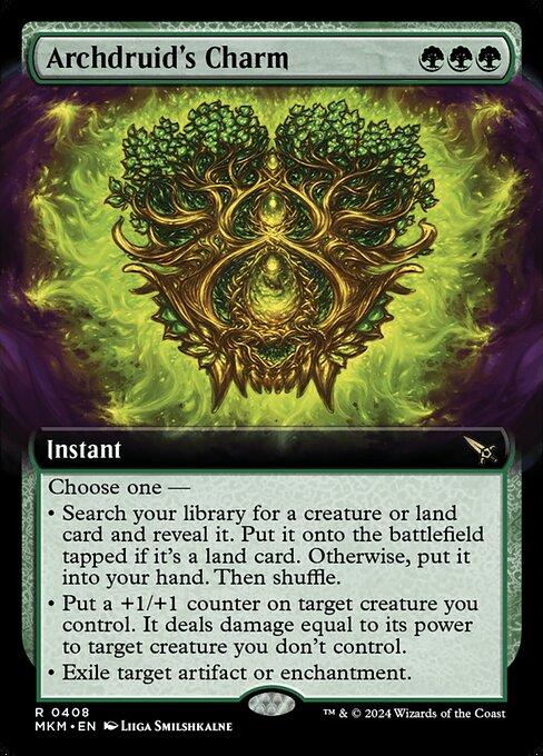 Archdruid's Charm (Extended Art)