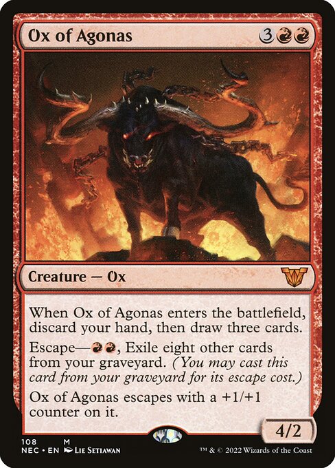Ox of Agonas (Neon Dynasty Commander #108)