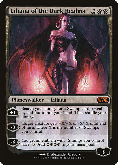 Liliana of the Dark Realms (m14) 102 Liliana of the Dark Realms (m14) 102
