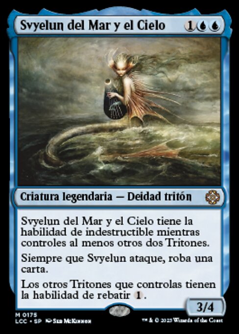 Svyelun of Sea and Sky (The Lost Caverns of Ixalan Commander #175)