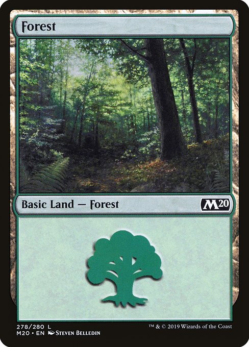 Forest (Core Set 2020 #278)