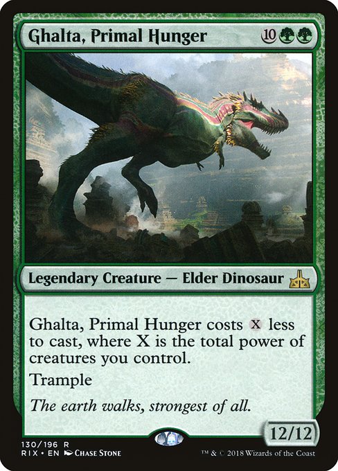 Ghalta, Primal Hunger card image