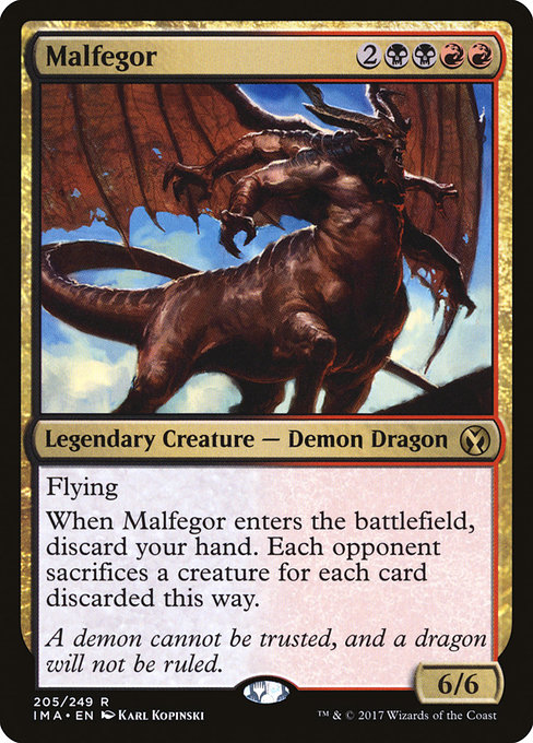 Malfegor (Iconic Masters #205)