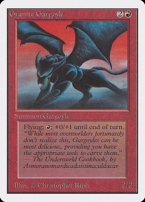 Granite Gargoyle (Unlimited Edition #156)