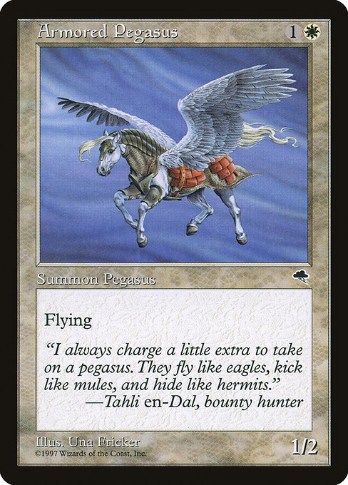 Pégase cuirassé|Armored Pegasus