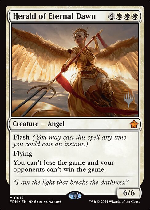 Herald of Eternal Dawn (Foundations Promos #17p)