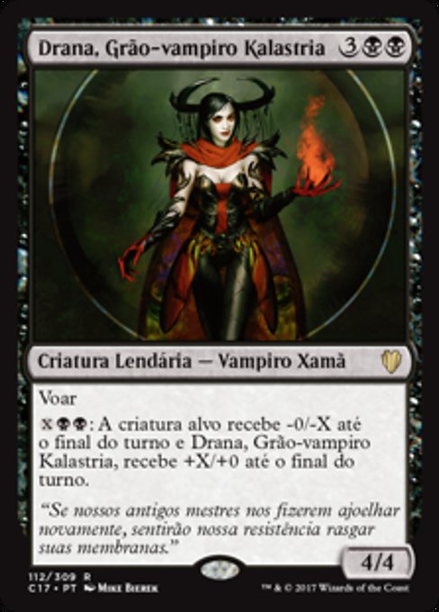 Drana, Kalastria Bloodchief (Commander 2017 #112)