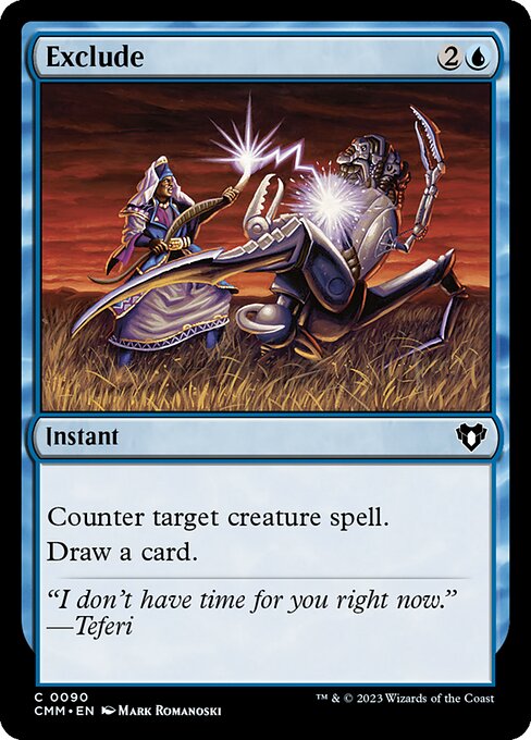 Exclude (Commander Masters #90)