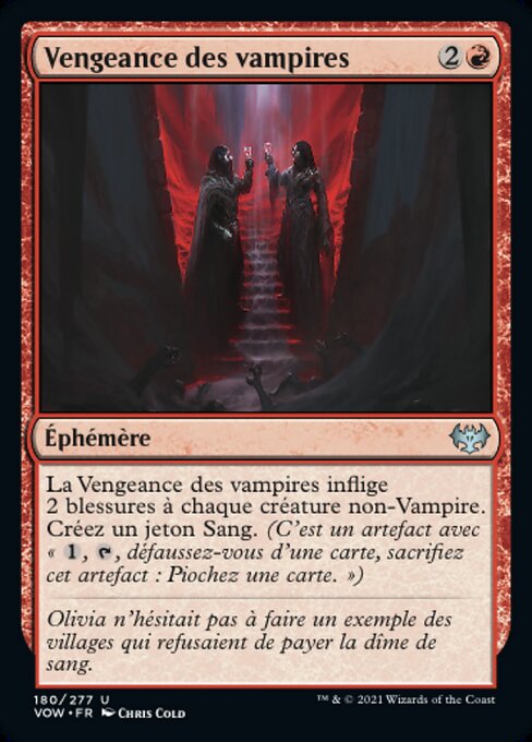 Vampires' Vengeance (Innistrad: Crimson Vow #180)
