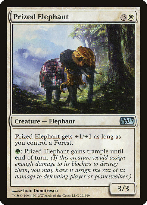 Éléphant prisé|Prized Elephant