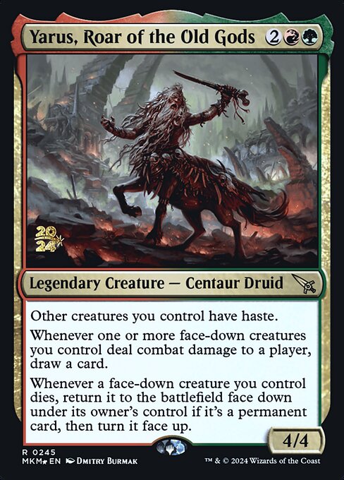 Yarus, Roar of the Old Gods (Murders at Karlov Manor Promos #245s)