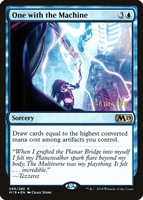 One with the Machine (Core Set 2019 Promos #66s)