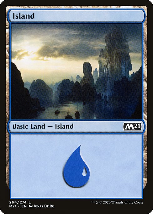 Island (Core Set 2021 #264)
