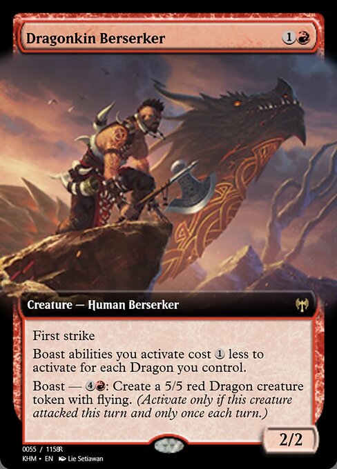 Dragonkin Berserker (Magic Online Promos #88310)