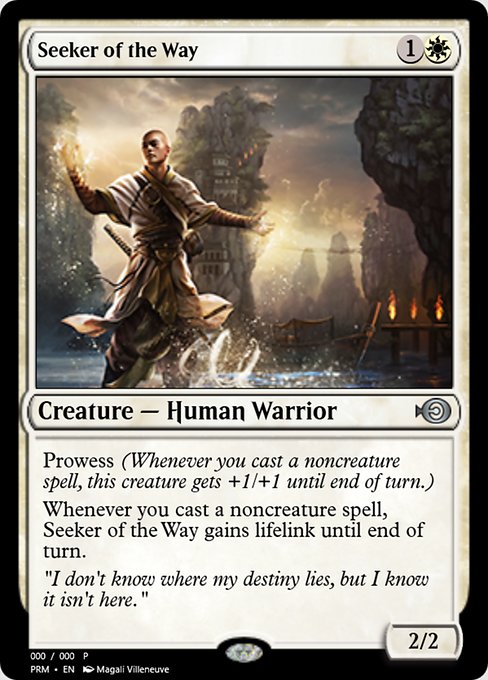 Seeker of the Way (Magic Online Promos #57576)