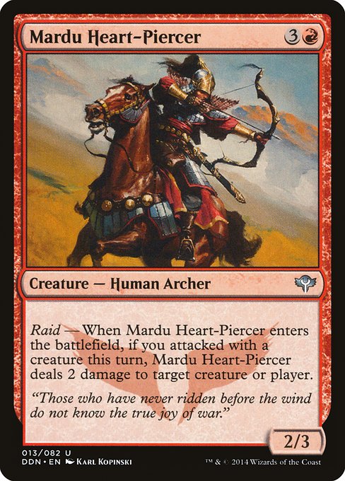 Mardu Heart-Piercer (Duel Decks: Speed vs. Cunning #13)