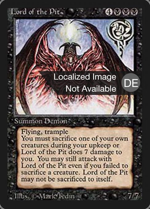 Lord of the Pit (Foreign Black Border #116)