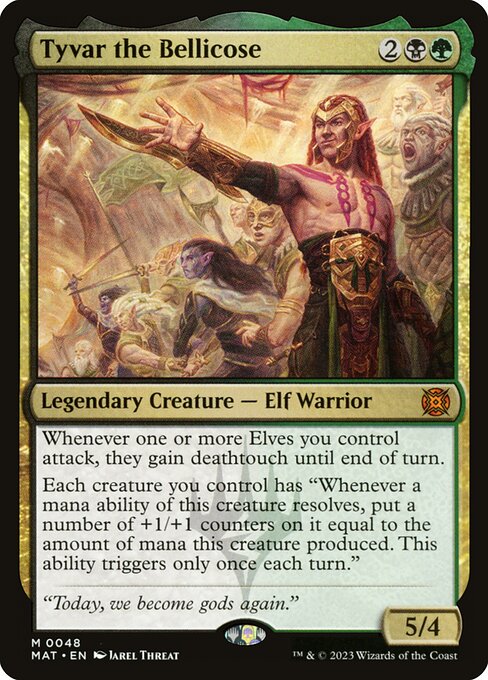 Tyvar the Bellicose (mat) 48 Tyvar the Bellicose (mat) 48